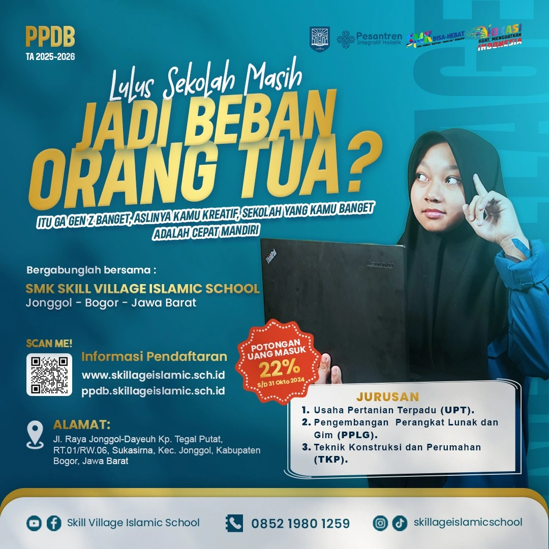 alasan sekolah di SMK ini